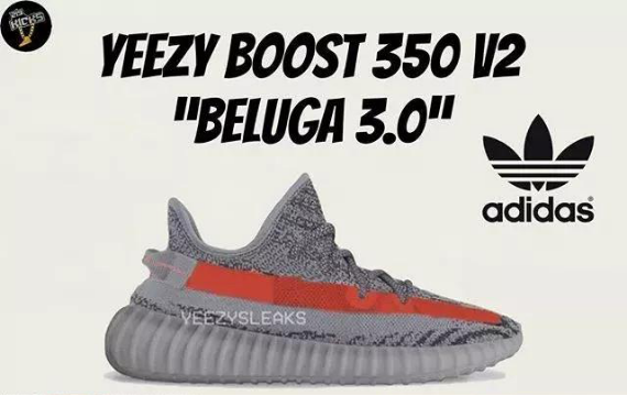 Best Selling Yeezy Shoes : 350 V2“Beluga 3.0”