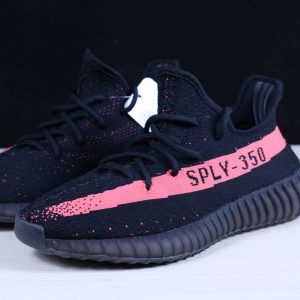 G5 Yeezy Boost 350 V2 Black Red Fake 