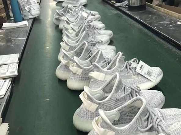 How are fake yeezys made