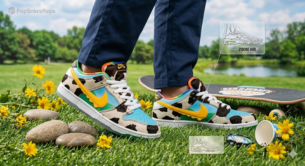 Ben & Jerry's X Nike SB Dunk Low Reps "Chunky Dunky"