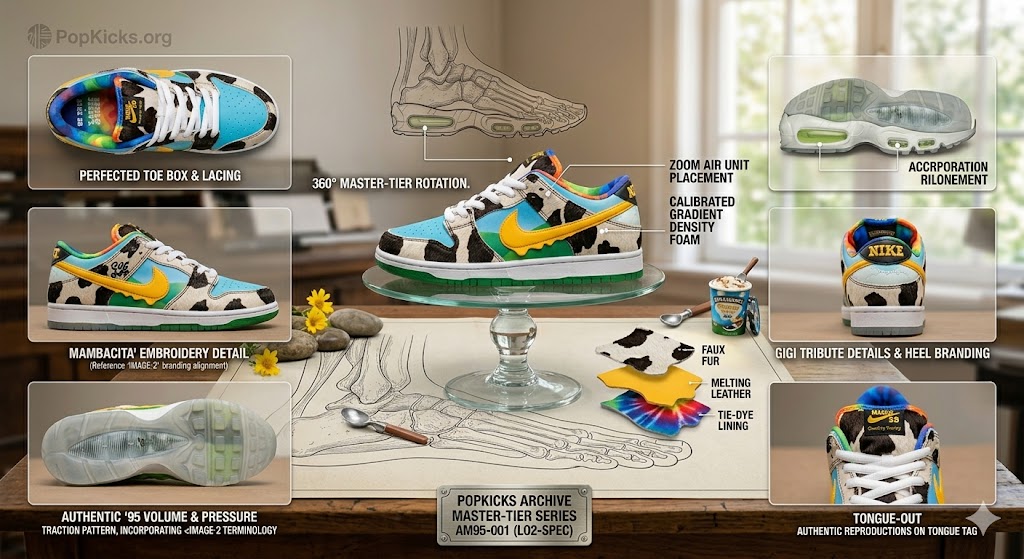Ben & Jerry's X Nike SB Dunk Low Reps "Chunky Dunky"